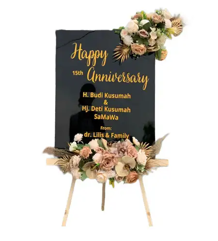 Papan Bunga Akrilik Noyan